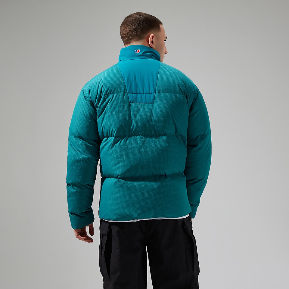 Men's Sabber Down Insulated Jacket - Turquoise