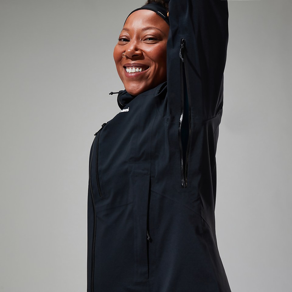 Truda Flex Waterproof Jacke für Damen - Schwarz