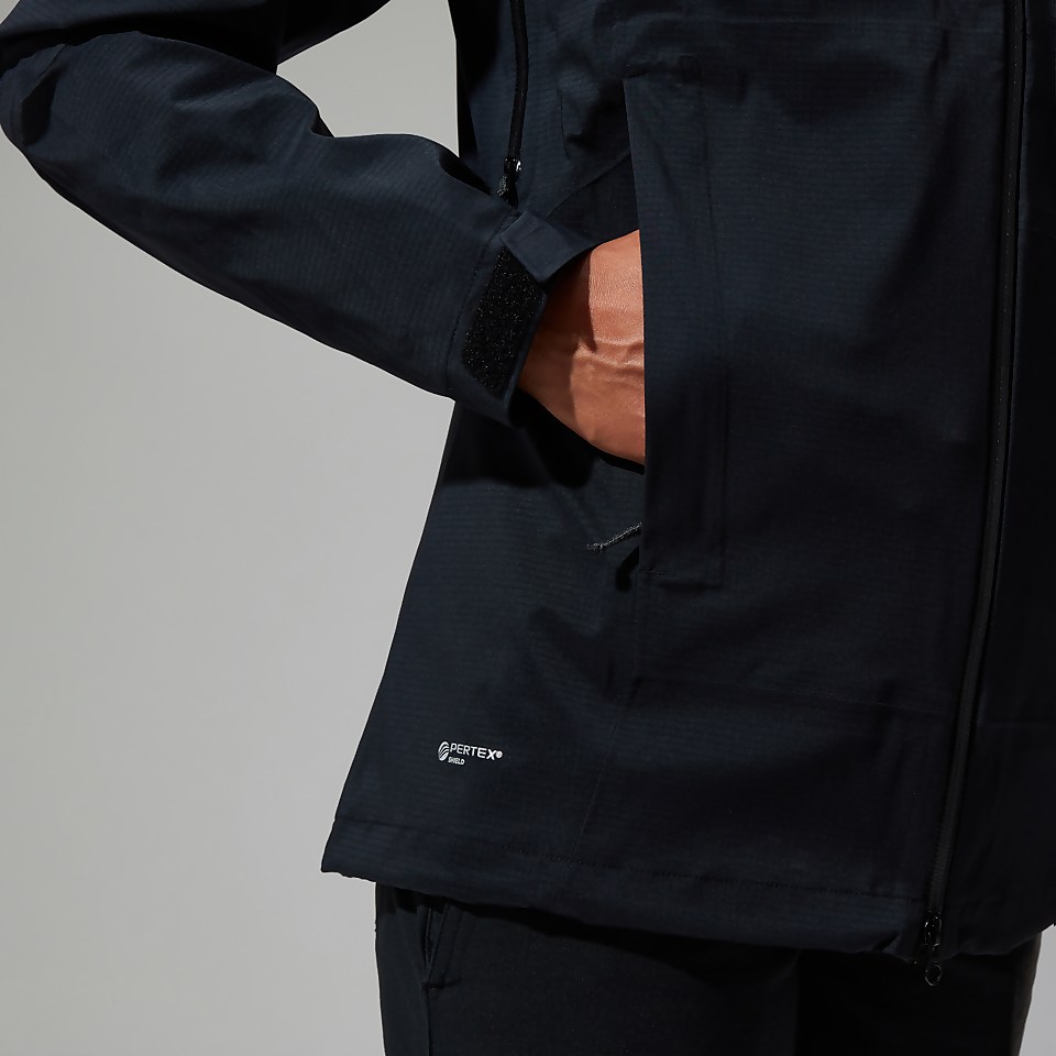 Truda Flex Waterproof Jacke für Damen - Schwarz