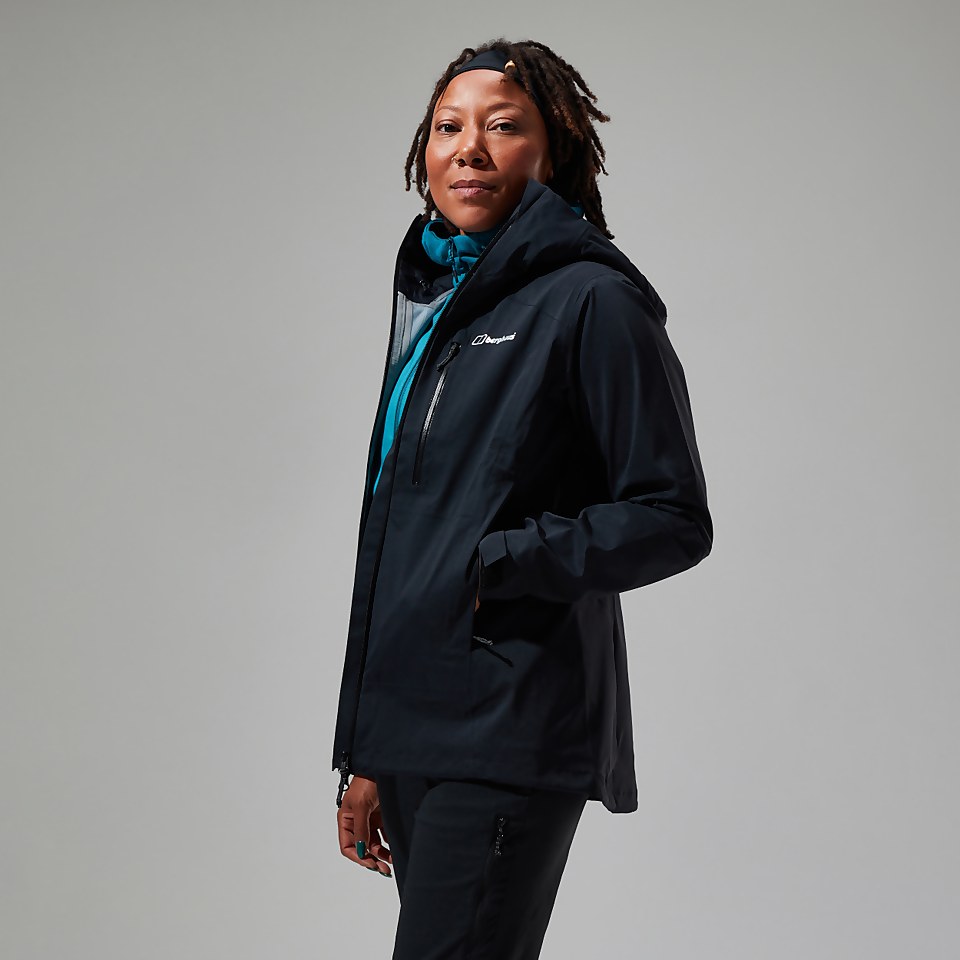 Truda Flex Waterproof Jacke für Damen - Schwarz