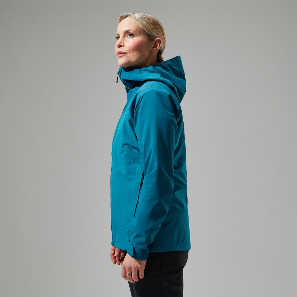 Women's Arnaby Hooded Waterproof Jacket  Turquoise