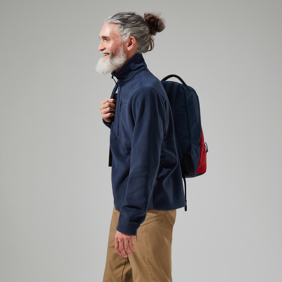 Men's Prism Half Zip Polartec Fleece - Blue
