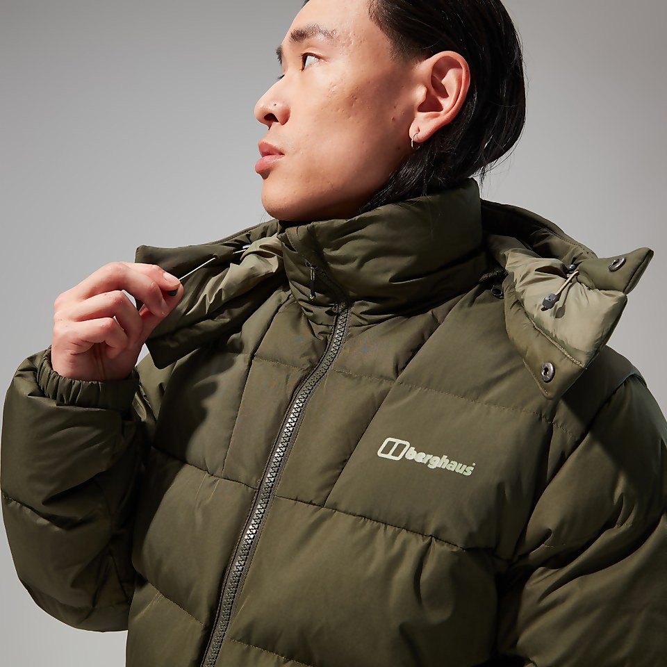 Men's Embo 4in1 Down Insulated Jacket - Green