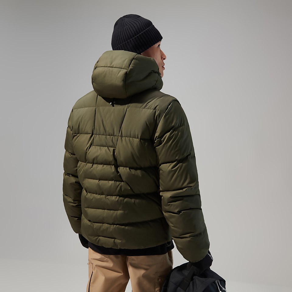 Men's Embo 4in1 Down Insulated Jacket - Green