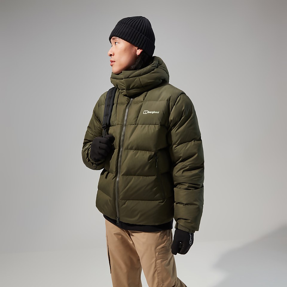Men's Embo 4in1 Down Insulated Jacket - Green