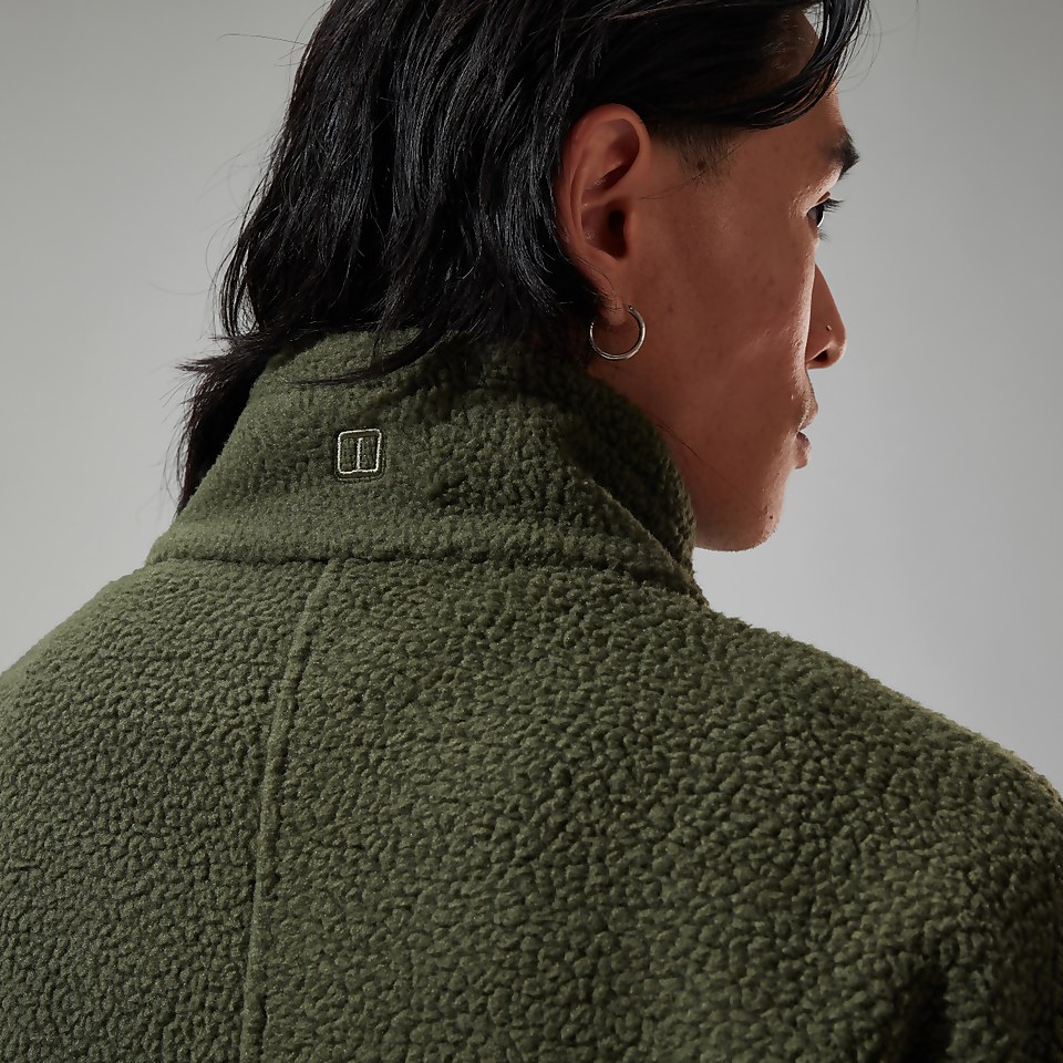 Men's Houlton Half Zip Fleece Light Green