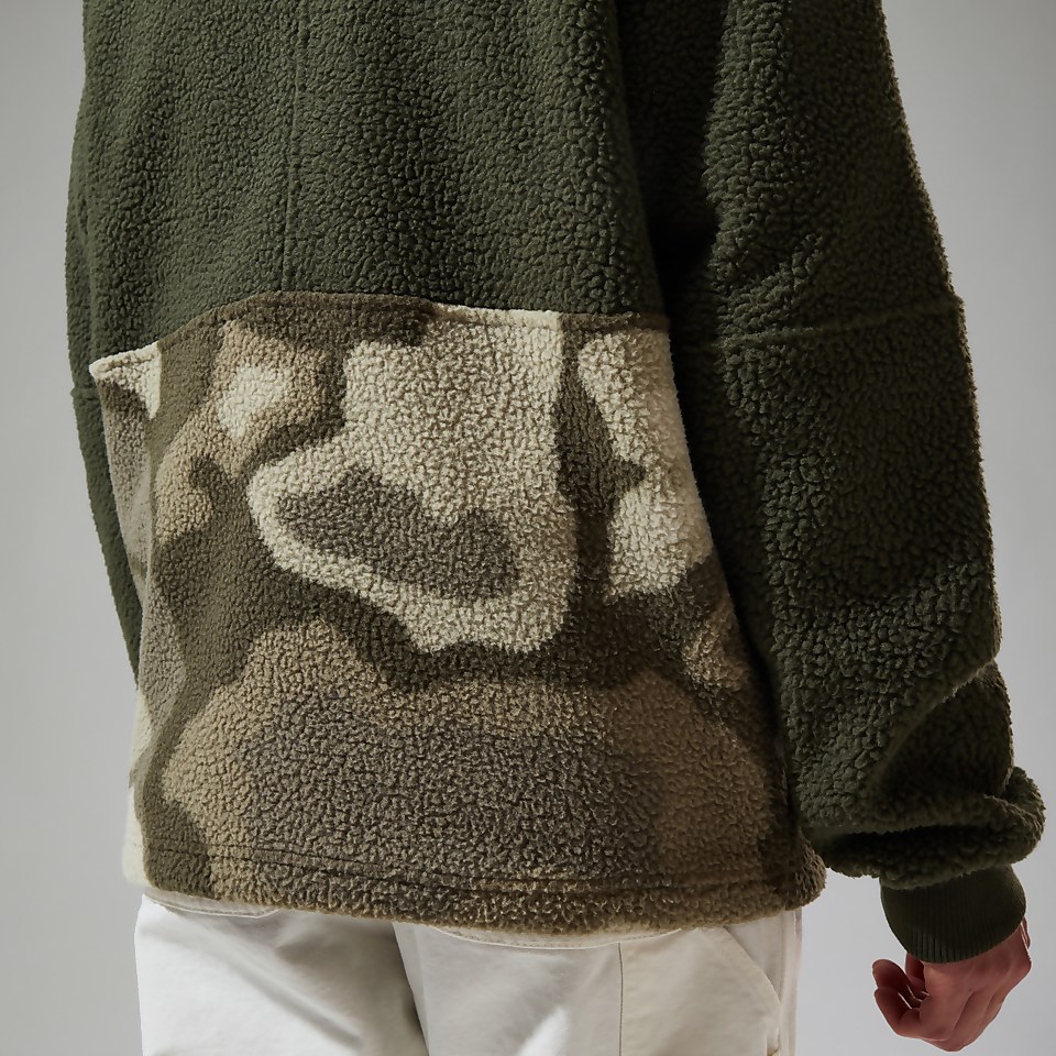 Men's Houlton Half Zip Fleece Light Green