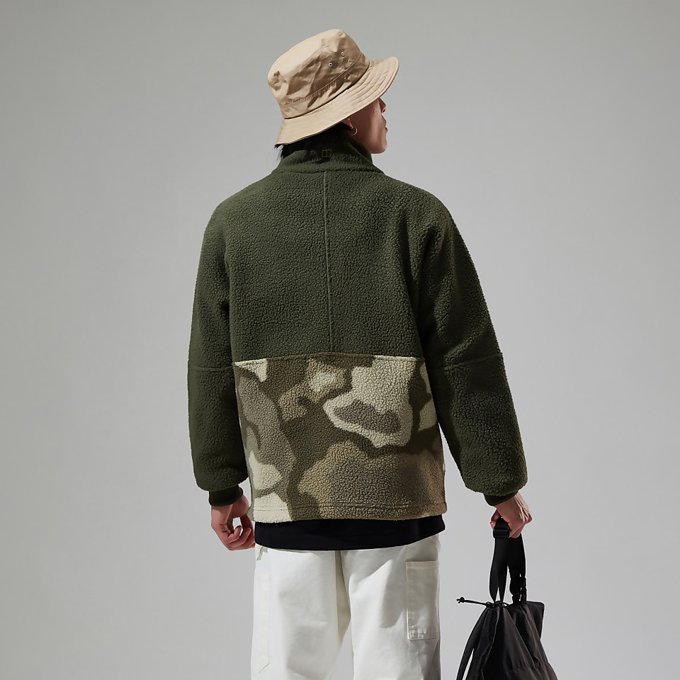 Men's Houlton Half Zip Fleece Light Green