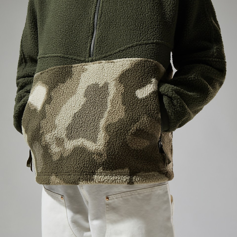 Men's Houlton Half Zip Fleece Light Green
