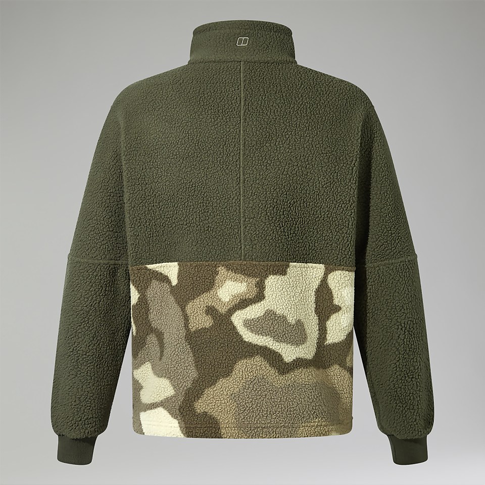 Men's Houlton Half Zip Fleece Light Green