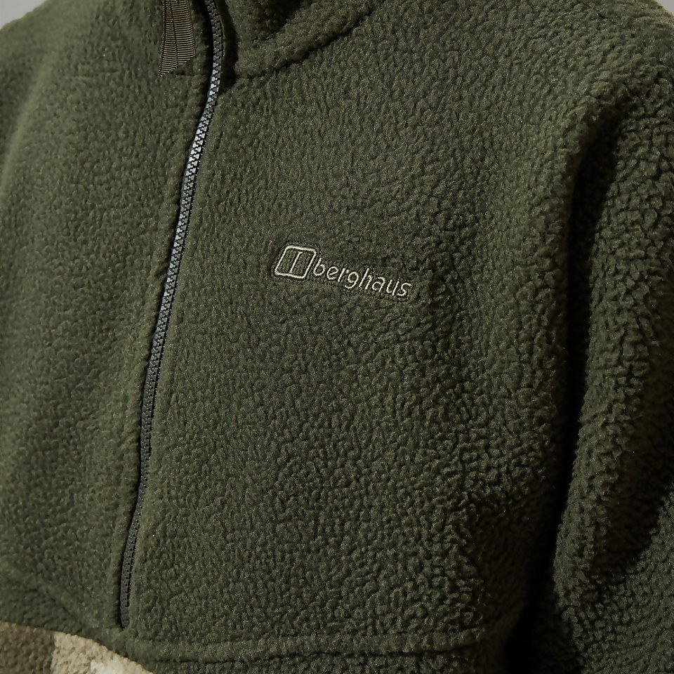Men's Houlton Half Zip Fleece Light Green