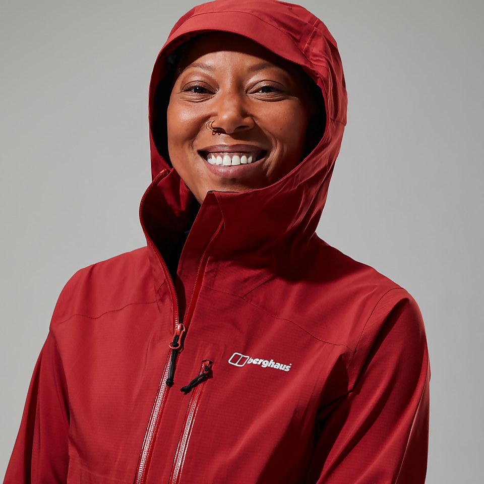 Women's Truda Flex Waterproof Jacket - Red