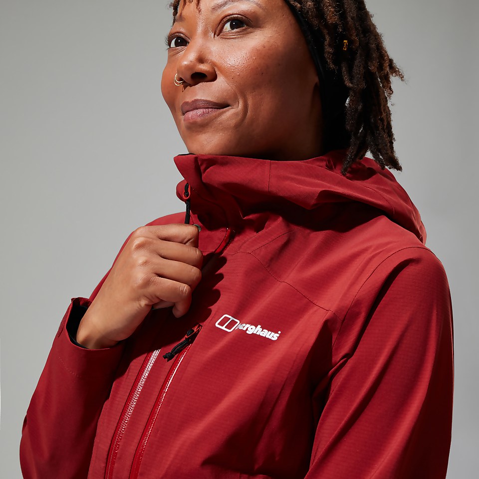 Women's Truda Flex Waterproof Jacket - Red