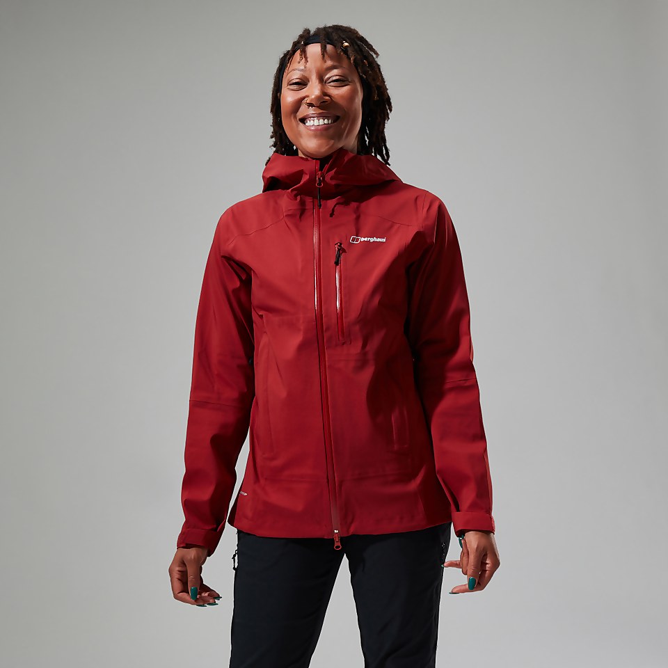 Women's Truda Flex Waterproof Jacket - Red