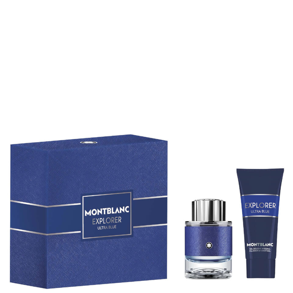 Montblanc Explorer Ultra Blue Eau De Parfum and Showergel Set