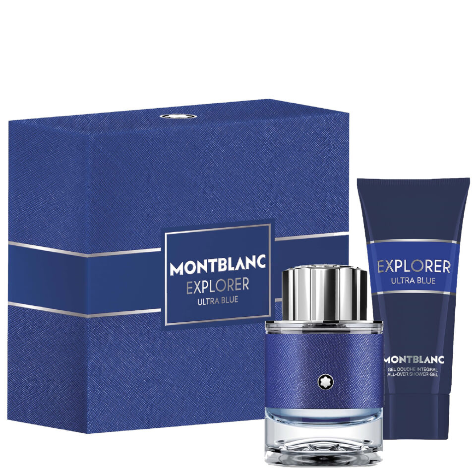 Montblanc Explorer Ultra Blue Eau De Parfum and Showergel Set