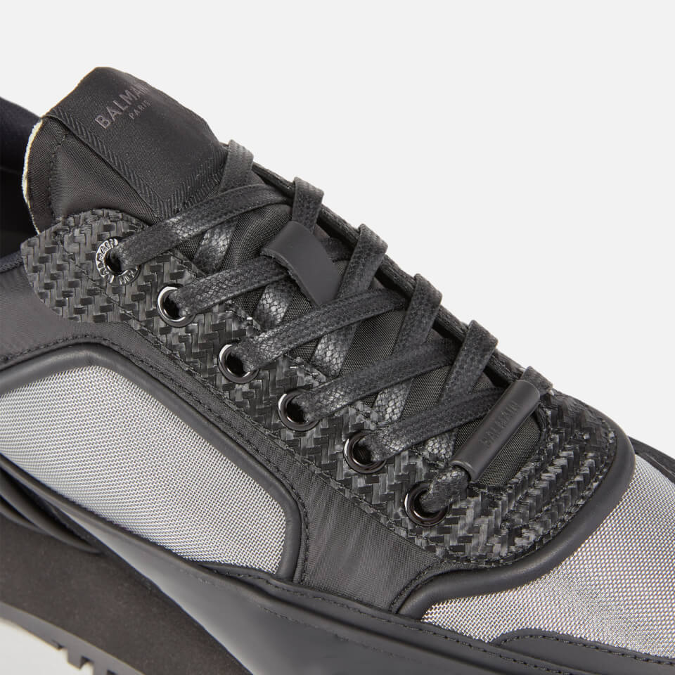 Balmain Racer Nylon and Mesh Trainers - UK 7 | Coggles