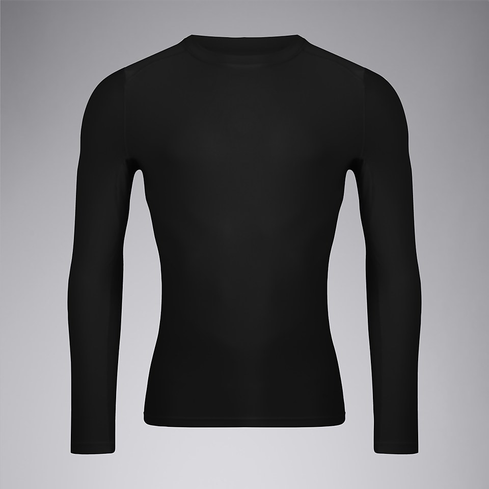 MENS THERMOREG LONG SLEEVED TOP BLACK