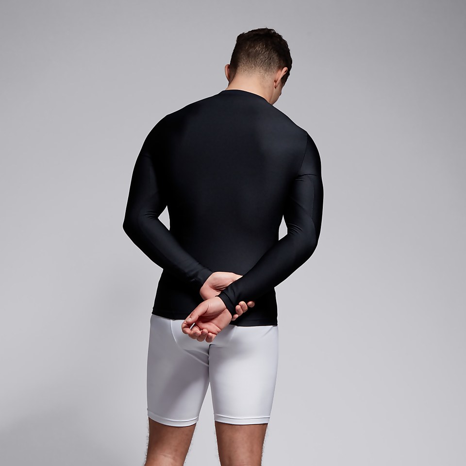 MENS THERMOREG LONG SLEEVED TOP BLACK
