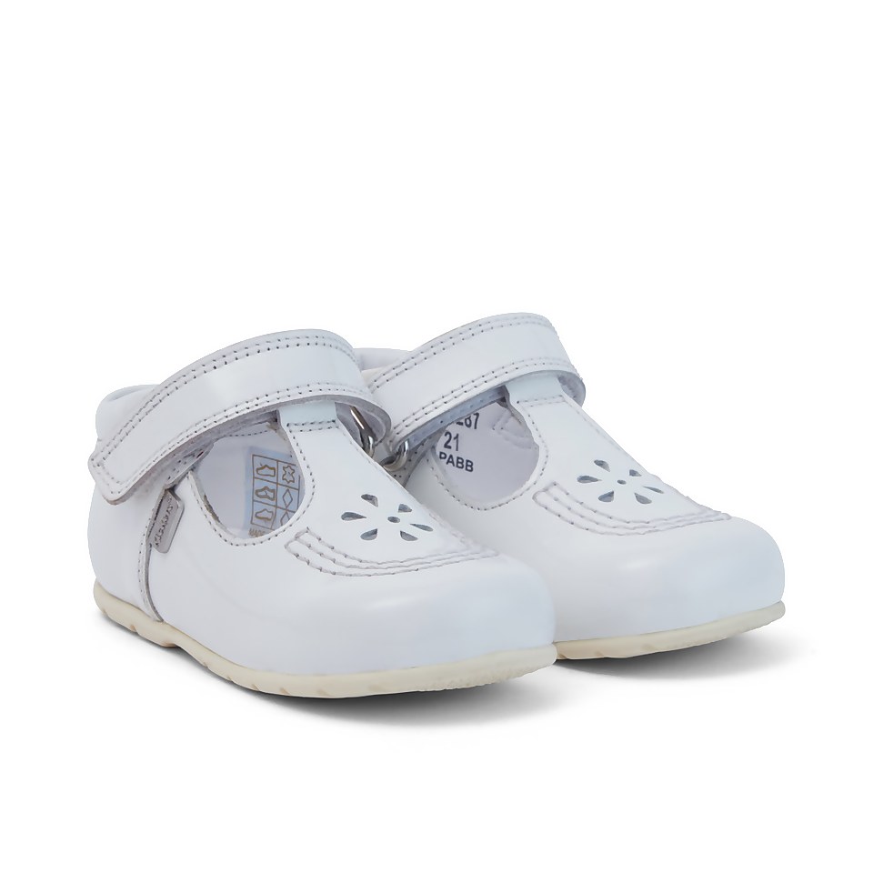 Baby Kick T Patent Leather White