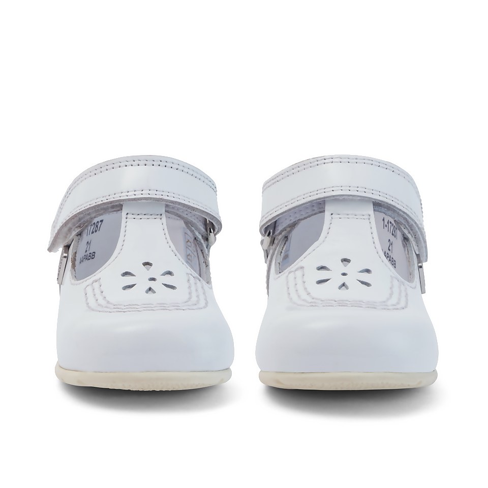 Baby Kick T Patent Leather White