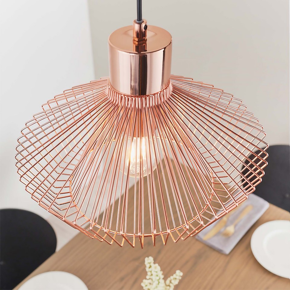Lauris Pendant Light - Copper