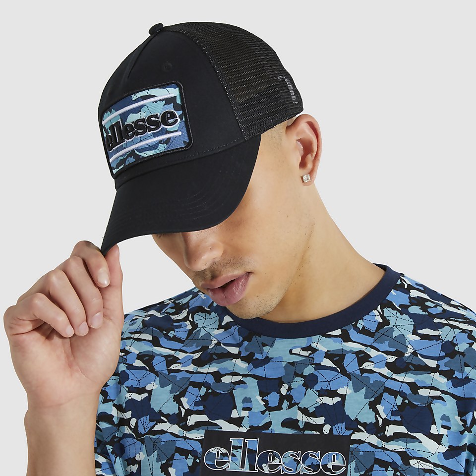 Zalli Truckerkappe Schwarz