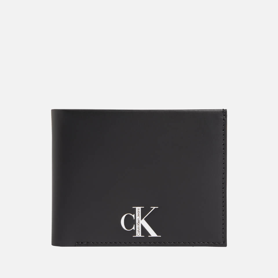 Calvin Klein Jeans Sport Essentials Logo-Printed Bifold Leather Wallet