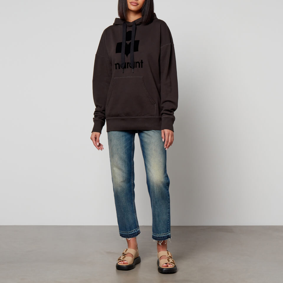 【送料&関税込】Isabel Marant Marcello Hoodie Marant Etoile Mansel Cotton-Blend Hoodie - FR 34/UK 6 | Coggles