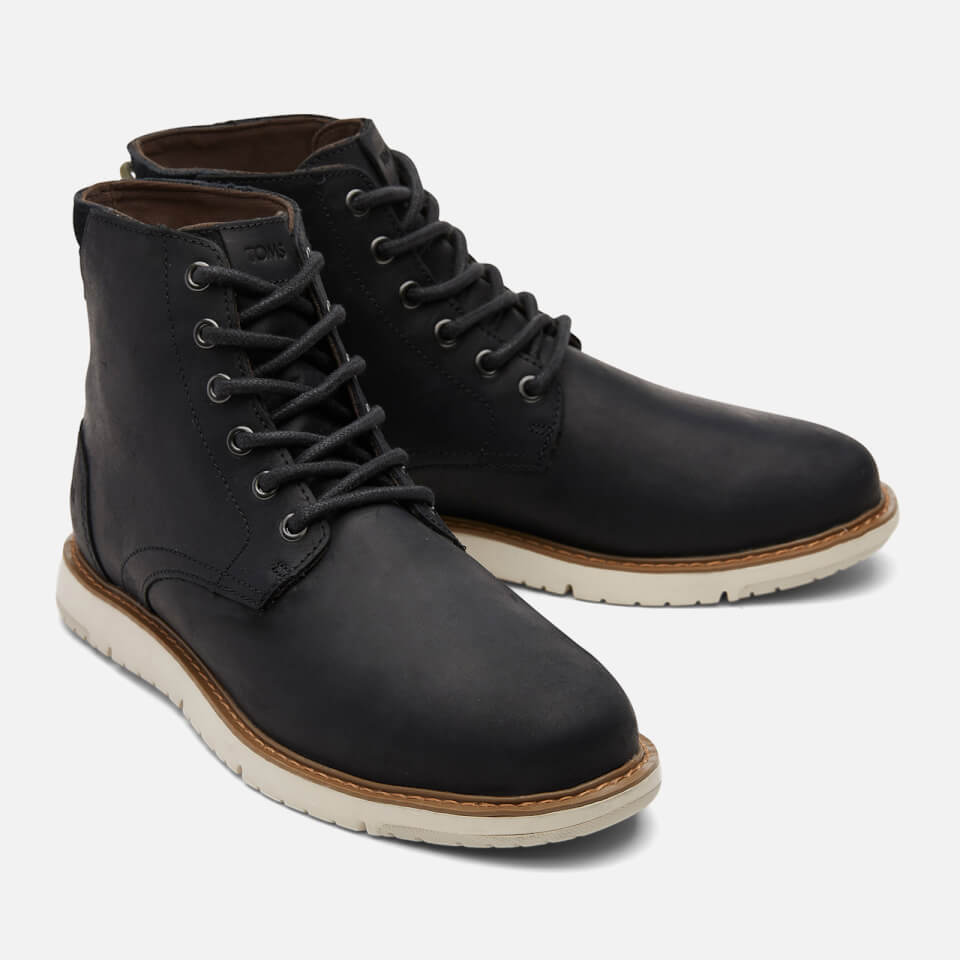 TOMS Hillside Water Resistant Leather Boots