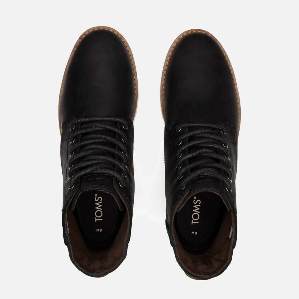 TOMS Hillside Water Resistant Leather Boots