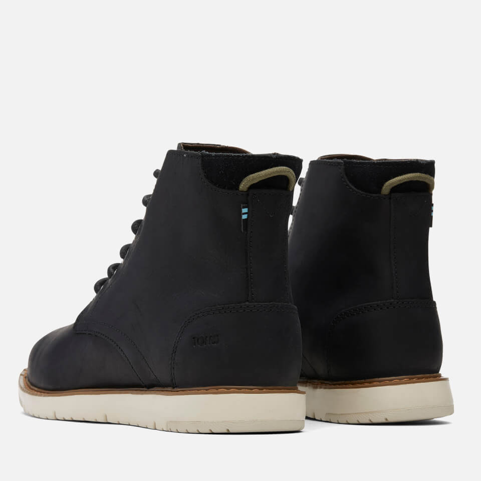 TOMS Hillside Water Resistant Leather Boots