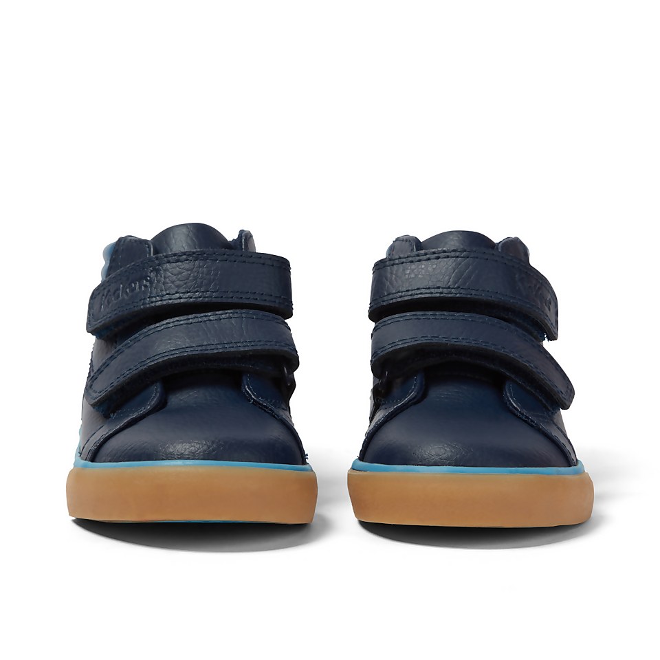 Infant Boys Tovni Padded Leather Navy