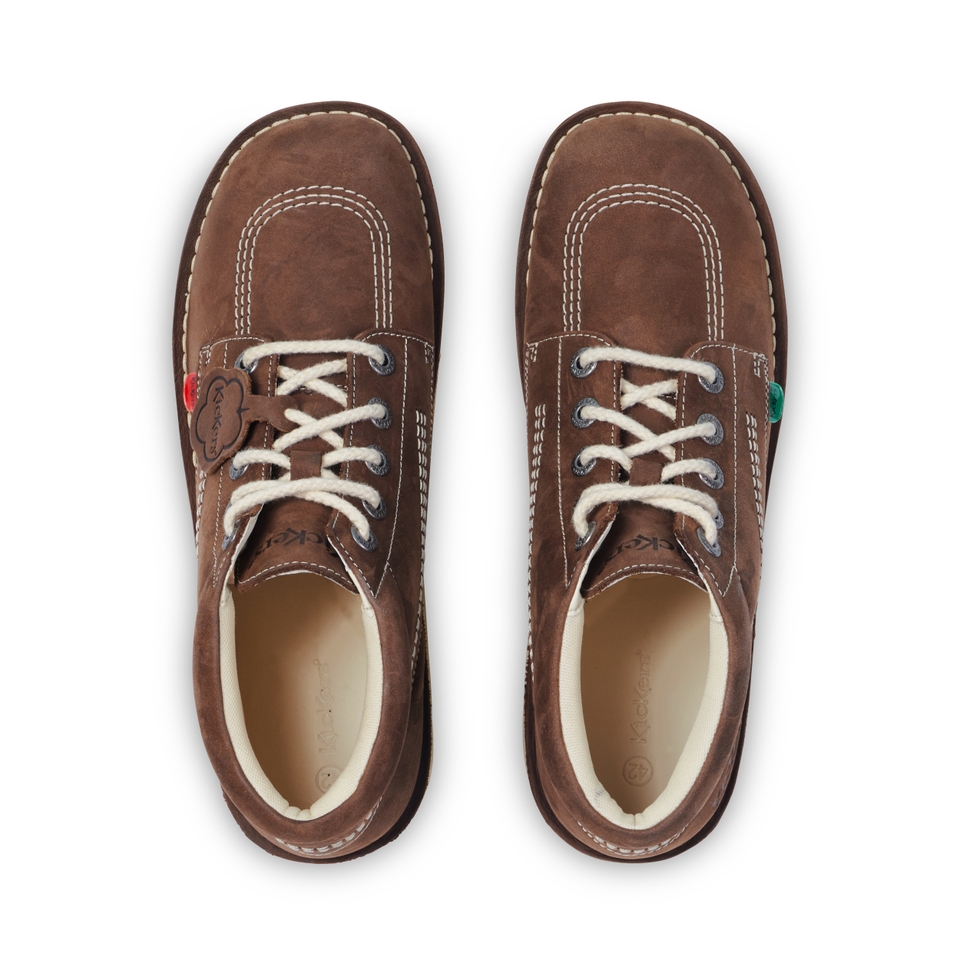 Adult Unisex Kick Hi Suede Brown