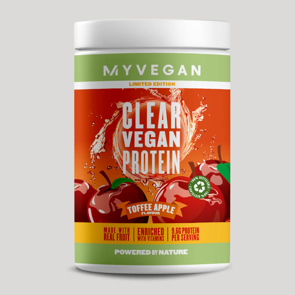 Clear Vegan Protein – Toffee Apple - 320g - Toffee Apple