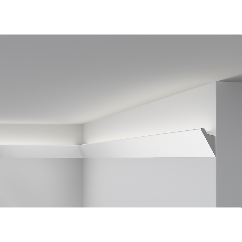 Decoflair CL12 Indirect Lighting Cornice - 2m x 60 x 36 mm