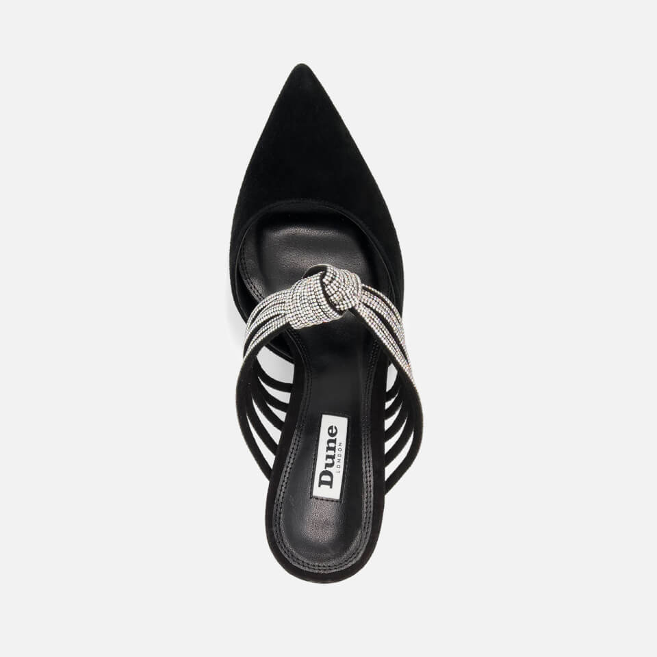 Dune Croatia Suede Court Shoes - UK 3 2