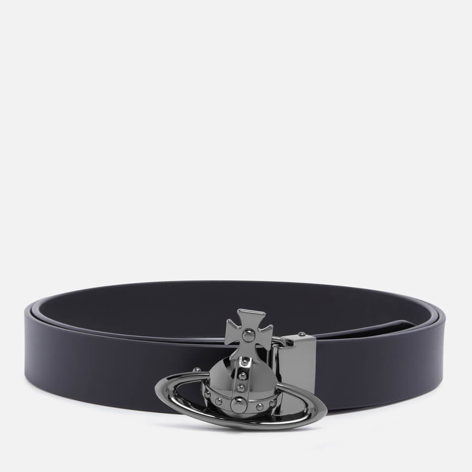 Vivienne Westwood Orb Buckle Leather Belt | Coggles