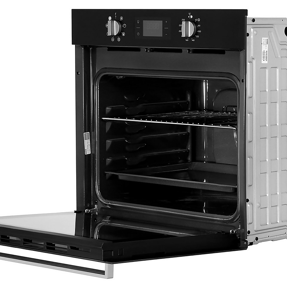 Indesit Aria IFW6340BL Built In Electric Single Oven Black Homebase