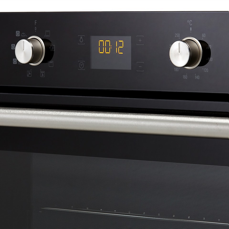 Hotpoint FA4S541JBLGH Built In Electric Single Oven with added Steam Function - Black