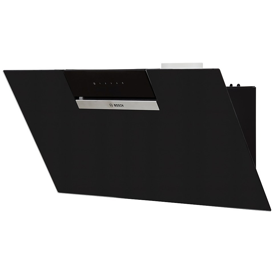 Bosch Serie 2 DWK87EM60B 80 cm Angled Chimney Cooker Hood Black
