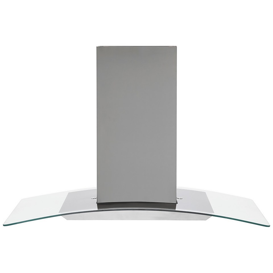 Elica REEF-A-ISLAND Island Cooker Hood - Stainless Steel - For Ducted Ventilation