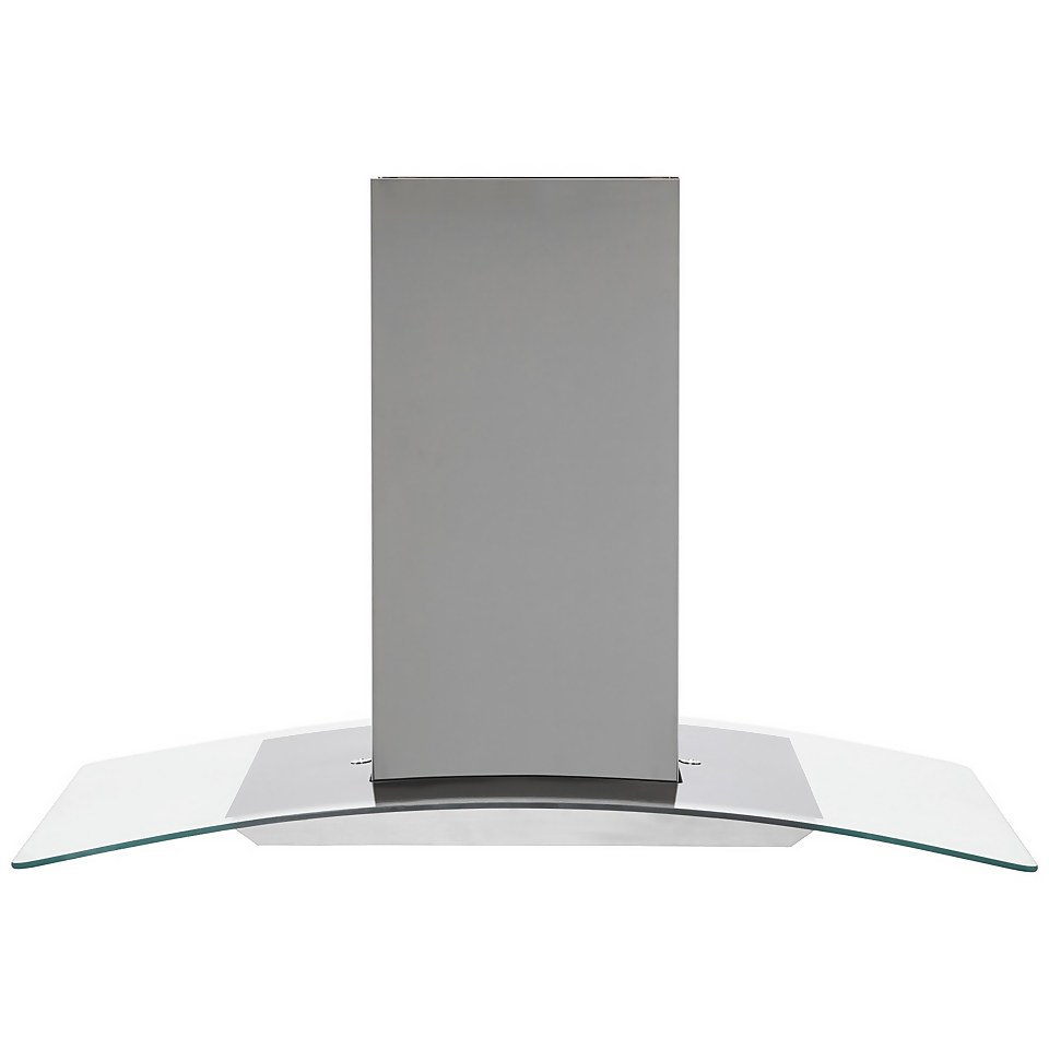 Elica REEFAISLAND Island Cooker Hood Stainless Steel For Ducted