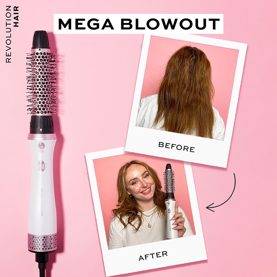 Revolution Haircare Mega Blow Out Hot Air Brush Set FREE Delivery