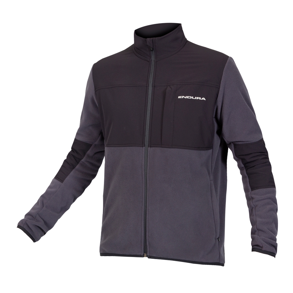 Hummvee Full Zip Fleece für Herren - Schwarz