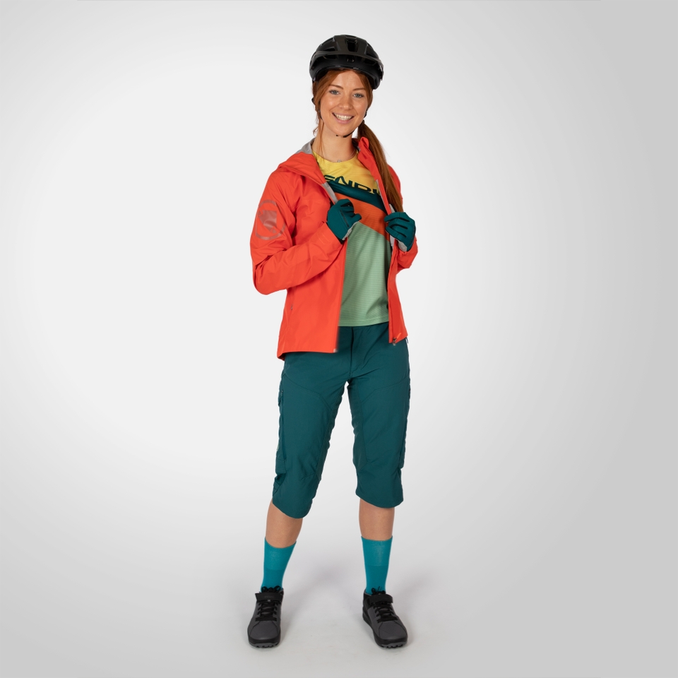 SingleTrack Jacke II für Damen - Paprika