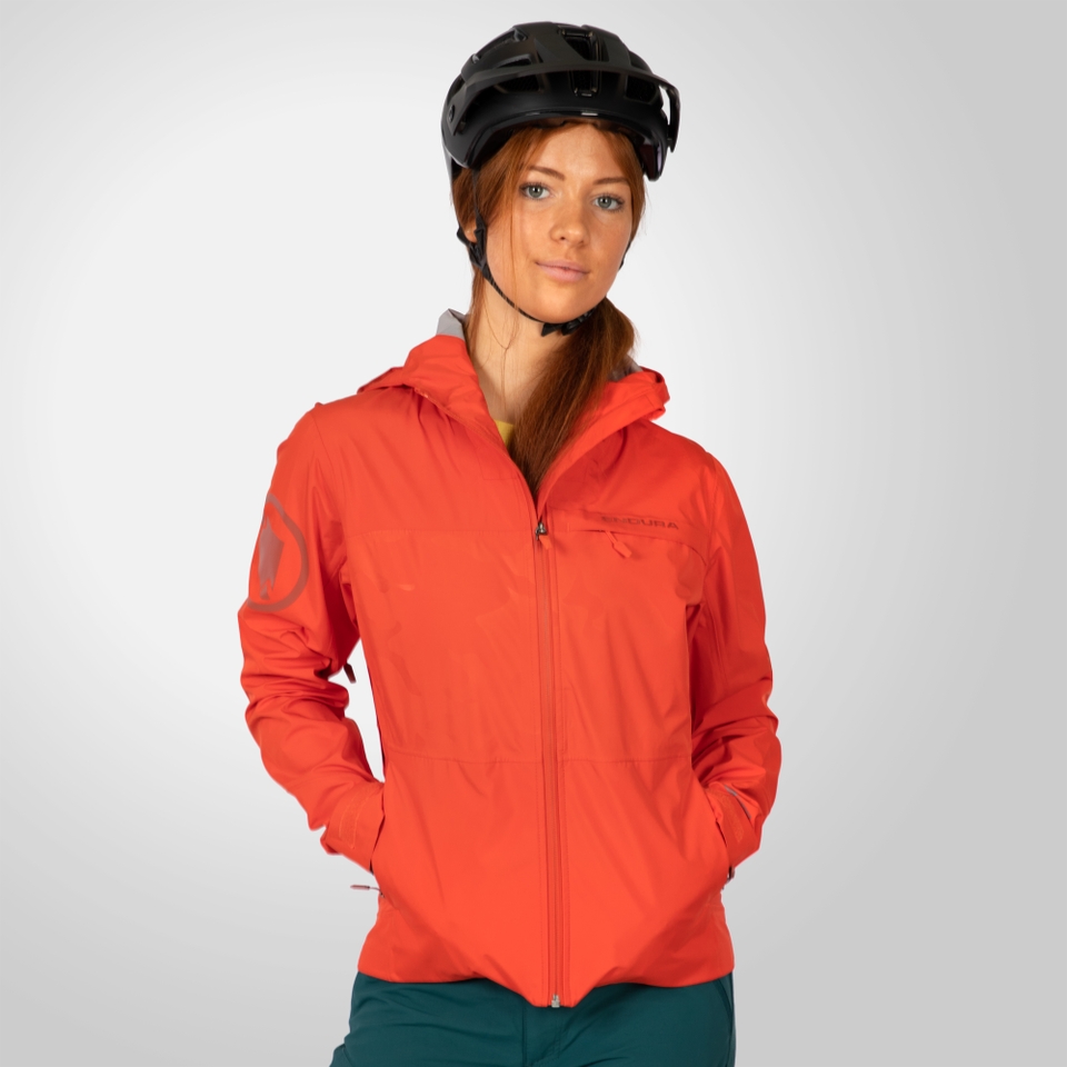 SingleTrack Jacke II für Damen - Paprika
