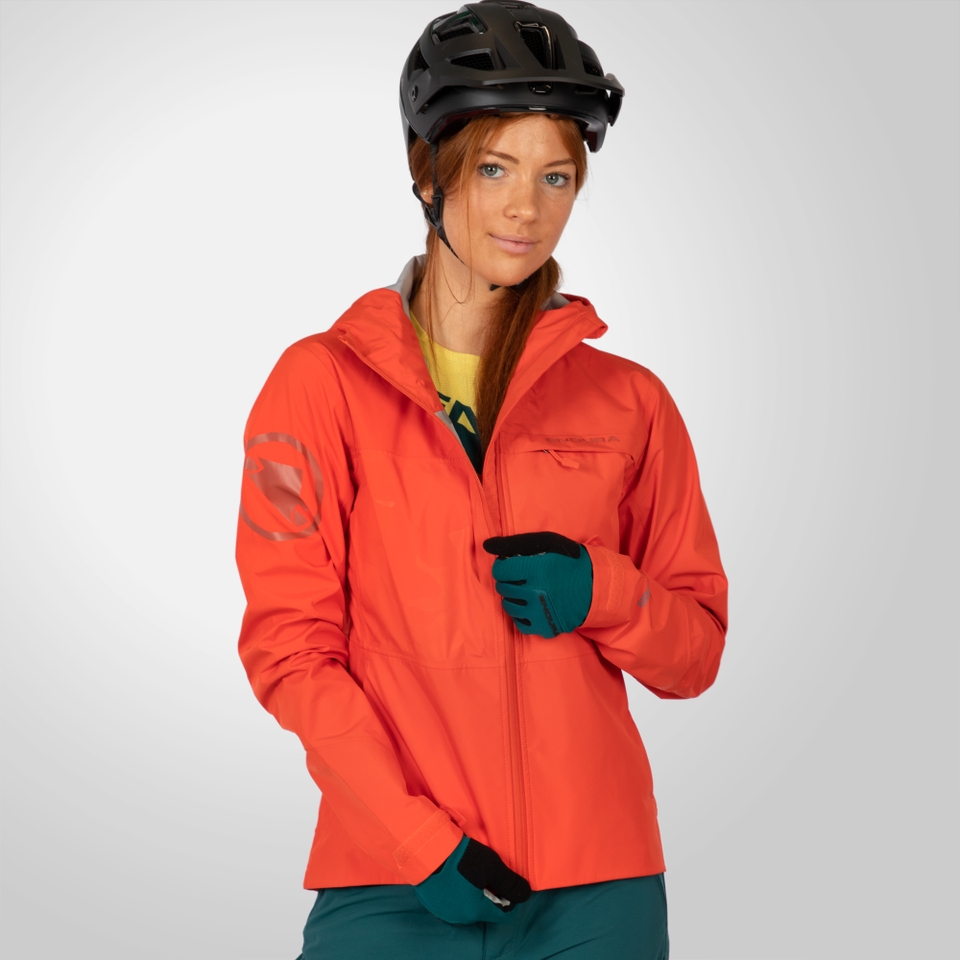 SingleTrack Jacke II für Damen - Paprika