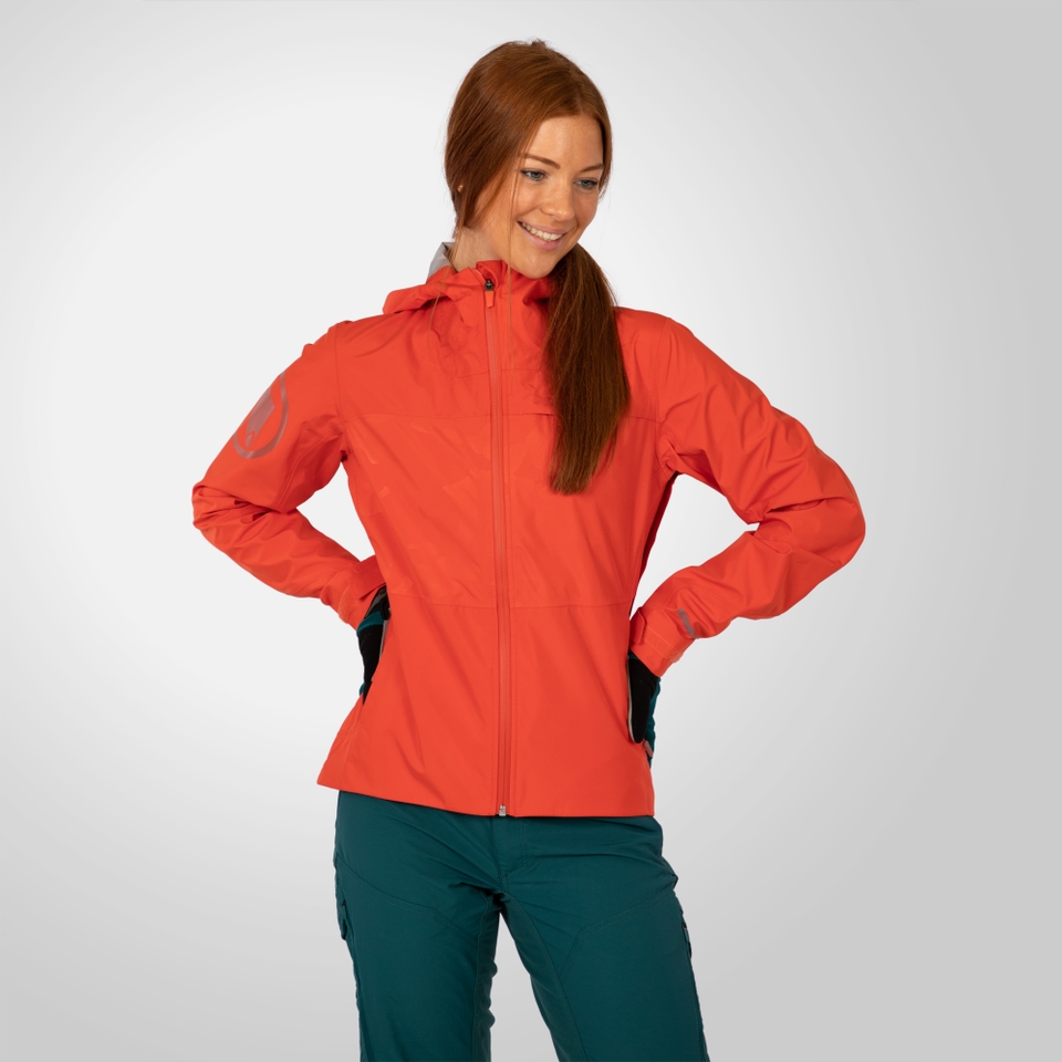 SingleTrack Jacke II für Damen - Paprika