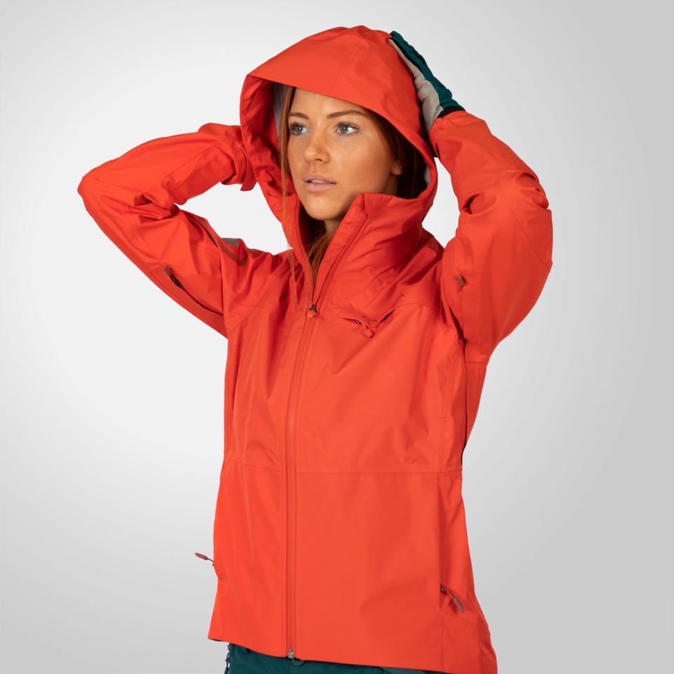 SingleTrack Jacke II für Damen - Paprika
